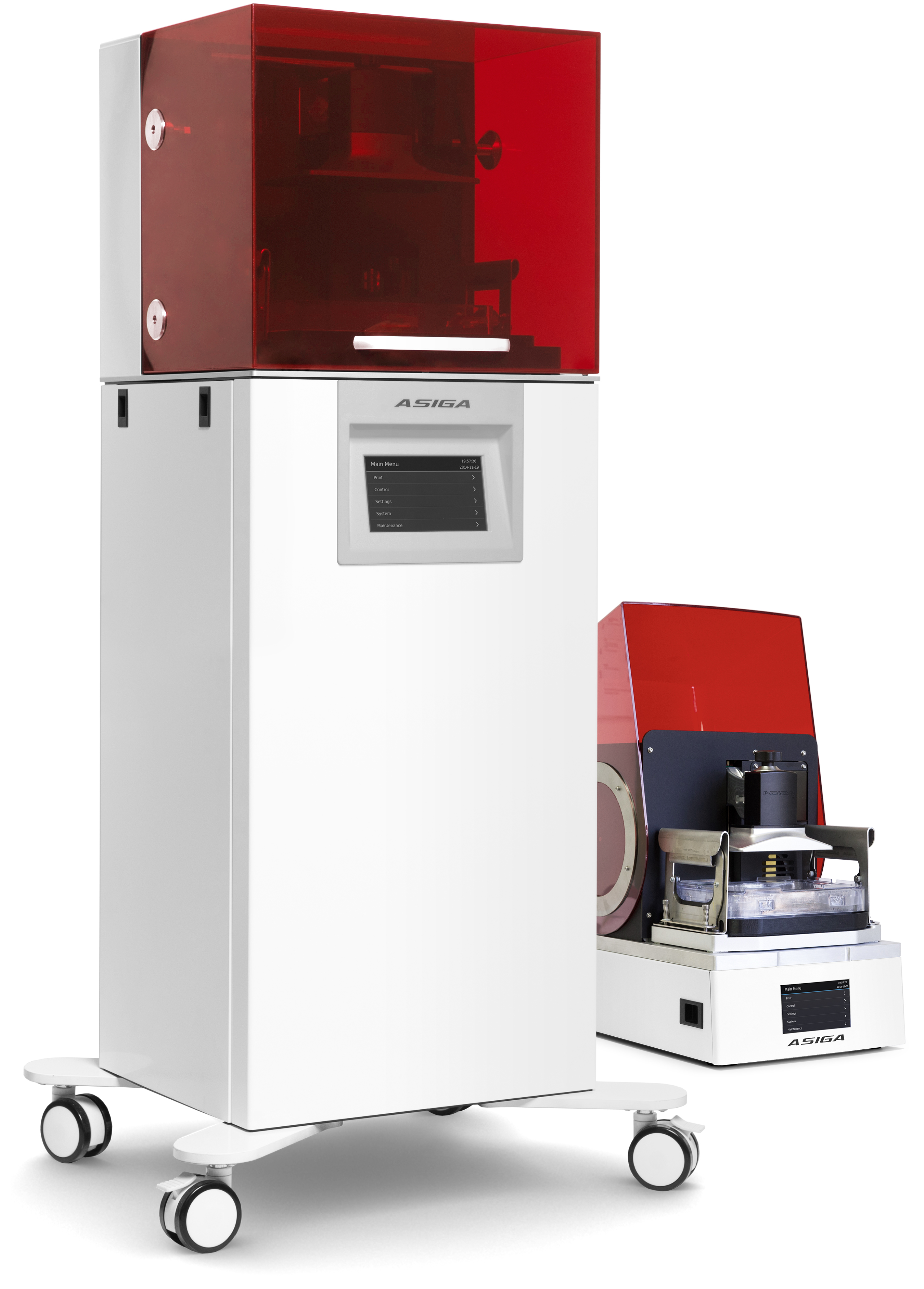 Profesionální 3D tiskárny pro Stomatologii Asiga PRO 4K a Asiga MAX